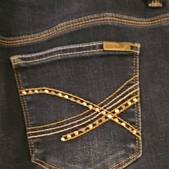 Chico's Dark Wash Denim Jeans, Sz 00 - Picture 4 of 10